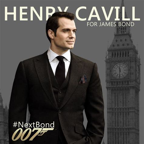 henry cavill james bond movie